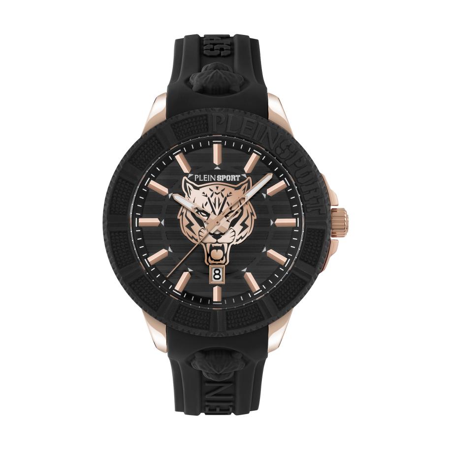 Plein Sport Plein Sport Analoog horloge City Rush rose-goud / zwart -