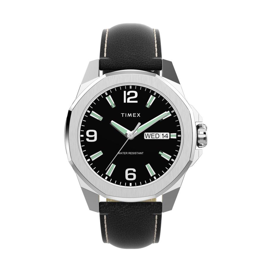 TIMEX Analoog horloge zwart Zwart