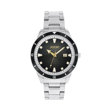 JOOP! JOOP! Analoog horloge Herren-Armbanduhr in Silber/Anthrazit zilver