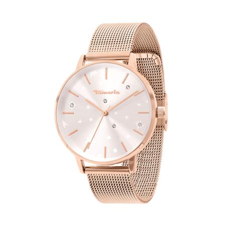 Tamaris Analoog horloge Shiny Stars rose-goud