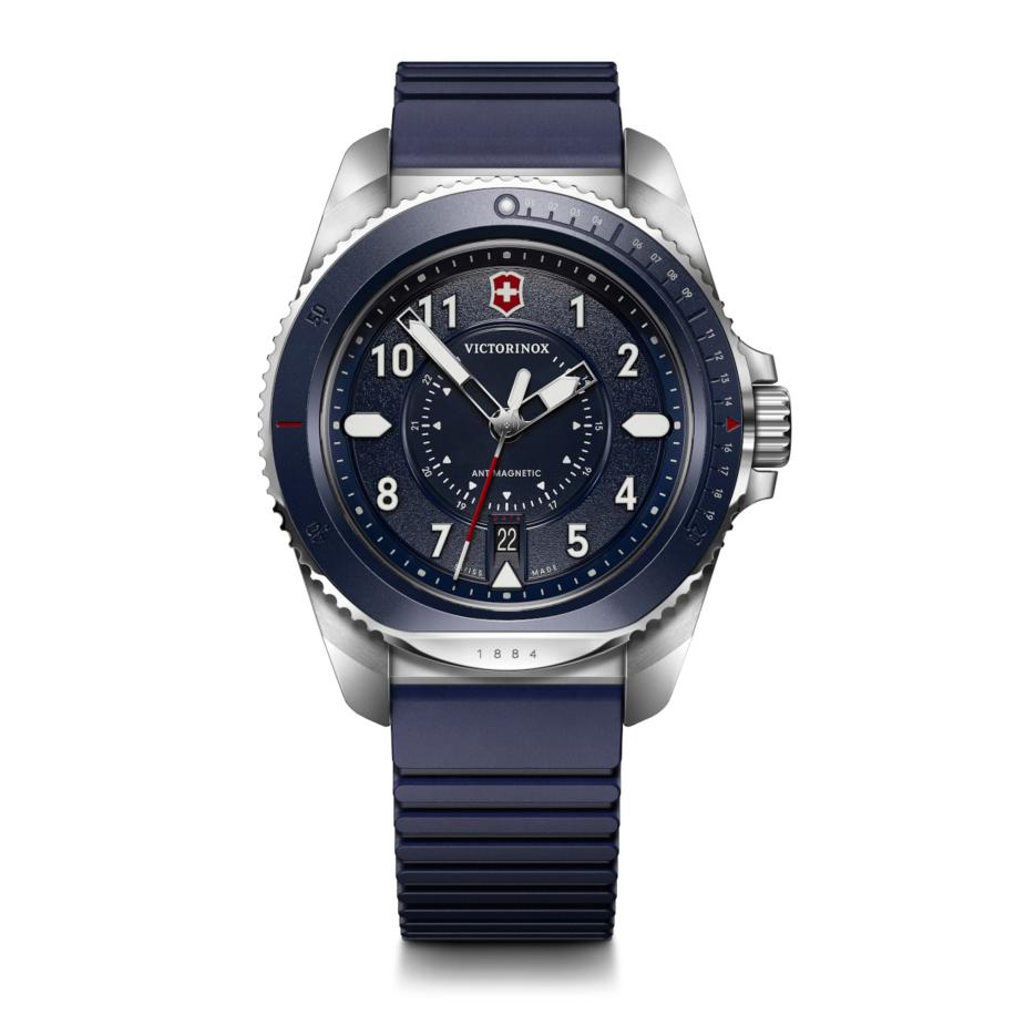 Victorinox VICTORINOX Analoog horloge navy / rood / zilver -