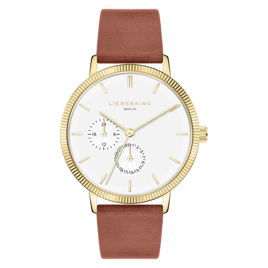 Liebeskind Berlin Analoog horloge bruin / goud Bruin