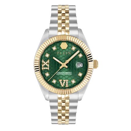 Philipp Plein Watches Analoog horloge DATE SUPERLATIVE goud / donkergroen / zilver / wit