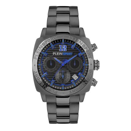 Plein Sport Plein Sport Analoog horloge Wildcat blauw / grijs / zwart gemêleerd