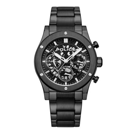 Police POLICE Analoog horloge Knotty zwart