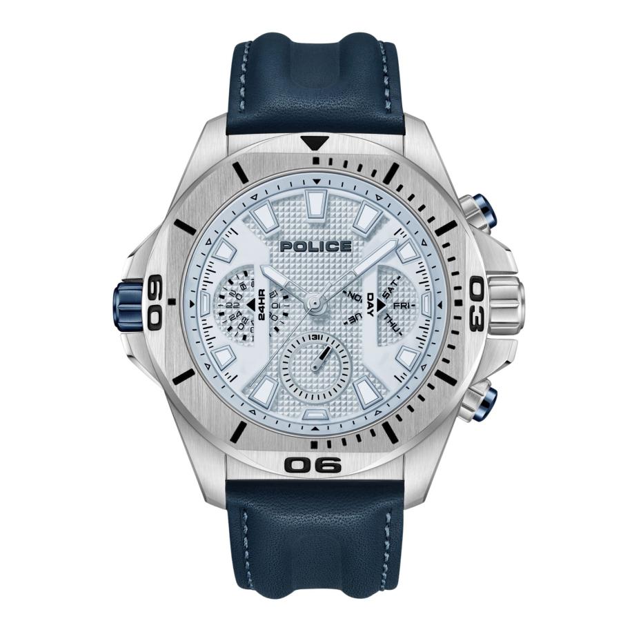 Police POLICE Analoog horloge Electrical navy / zilver -
