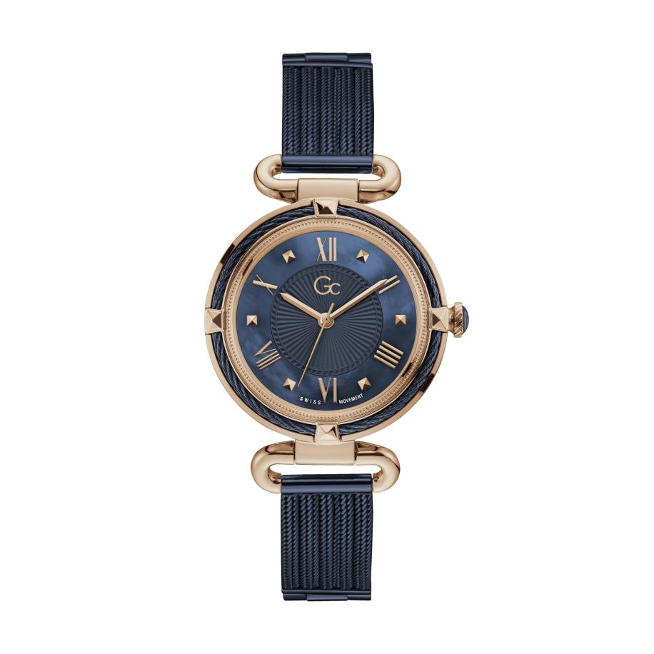 GC Gc Analoog horloge Gc CableChic blauw -