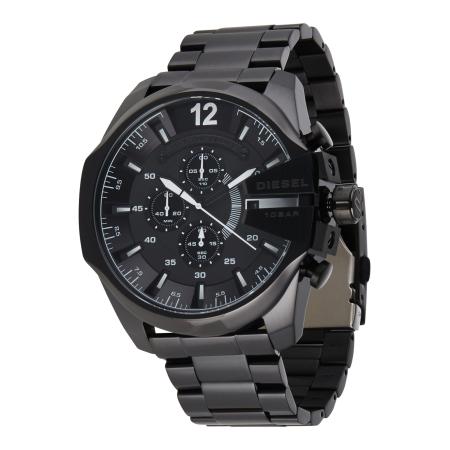 Diesel DIESEL Analoog horloge Mega Chief zwart / wit