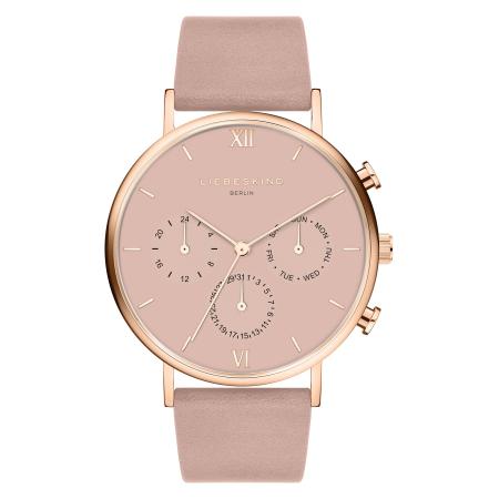 Liebeskind Berlin Analoog horloge nude / goud