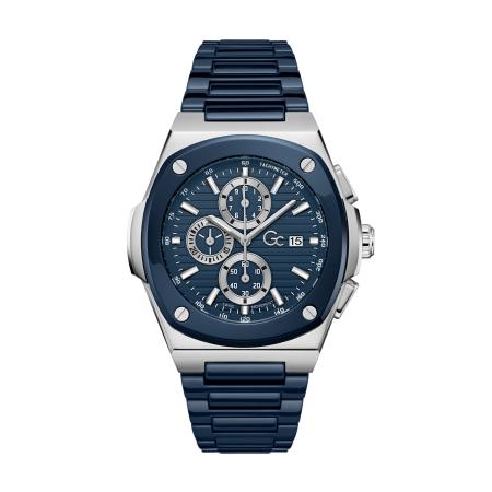 Gc Analoog horloge Coussin marine / zilver