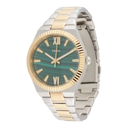 Fossil FOSSIL Analoog horloge Scarlette goud / groen / zilver