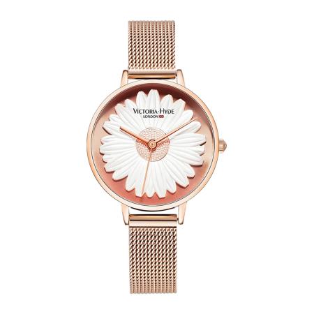 Victoria Hyde Victoria Hyde Analoog horloge rose-goud / parelwit