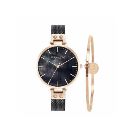 Victoria Hyde Victoria Hyde Analoog horloge zwart