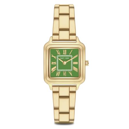 EASTSIDE Eastside Analoog horloge goudgeel