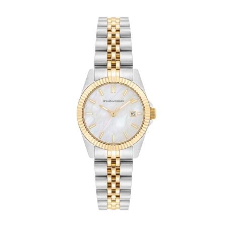 Spears & Walker Analoog horloge goud / zilver