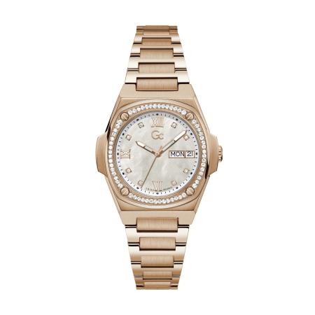 GC Gc Analoog horloge Gc Coussin Shape Lady rose-goud