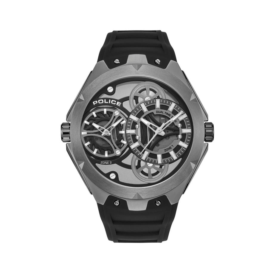 Police POLICE Analoog horloge Scepter grijs -