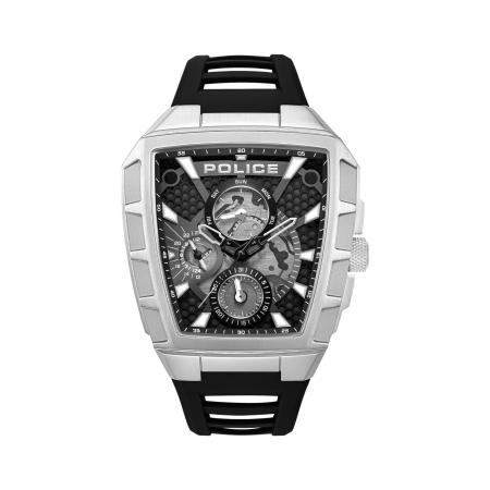 Police POLICE Analoog horloge Tough Gear zwart / zilver