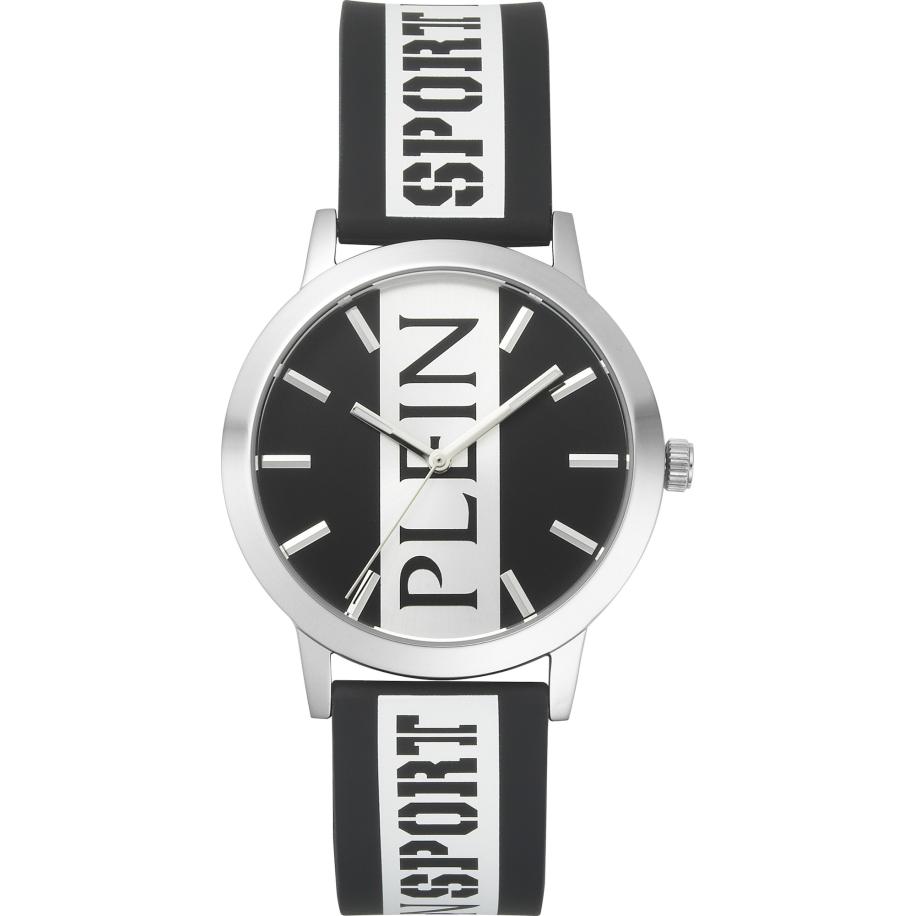 Plein Sport Plein Sport Analoog horloge LEGEND zwart / zilver / wit -