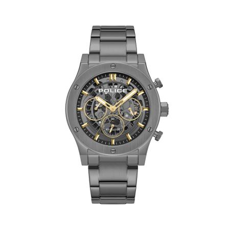 Police POLICE Analoog horloge Knotty donkergrijs