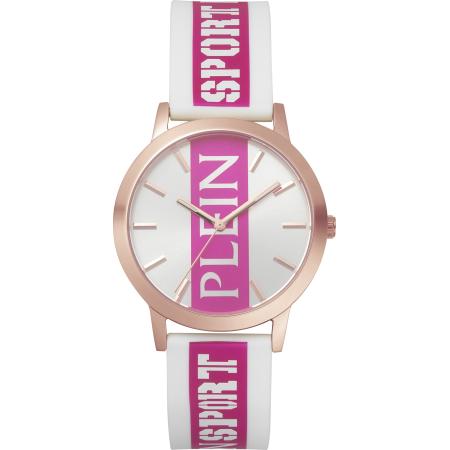 Plein Sport Plein Sport Analoog horloge LEGEND rose-goud / pink / wit