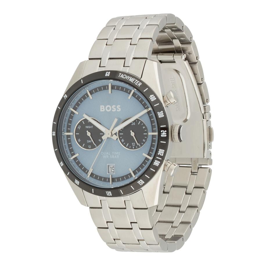 Hugo Boss BOSS Analoog horloge Tourmaster duifblauw / zwart / zilver / wit -