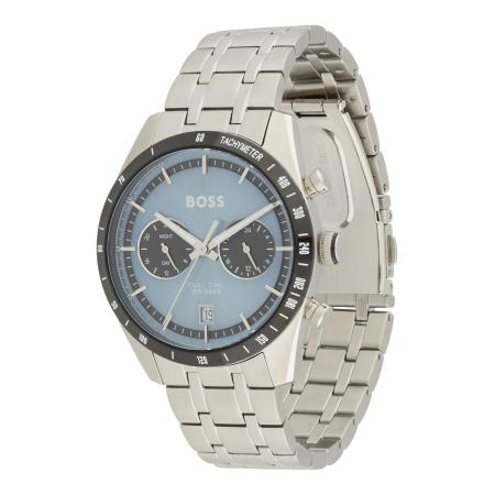 Hugo Boss BOSS Analoog horloge Tourmaster duifblauw / zwart / zilver / wit