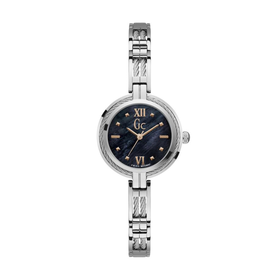 GC Gc Analoog horloge CableBijou zwart / zilver -