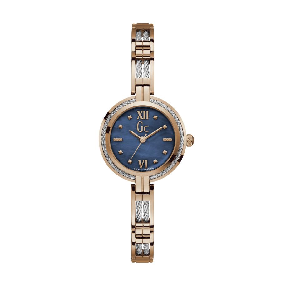 GC Gc Analoog horloge CableBijou navy / goud / zilver -