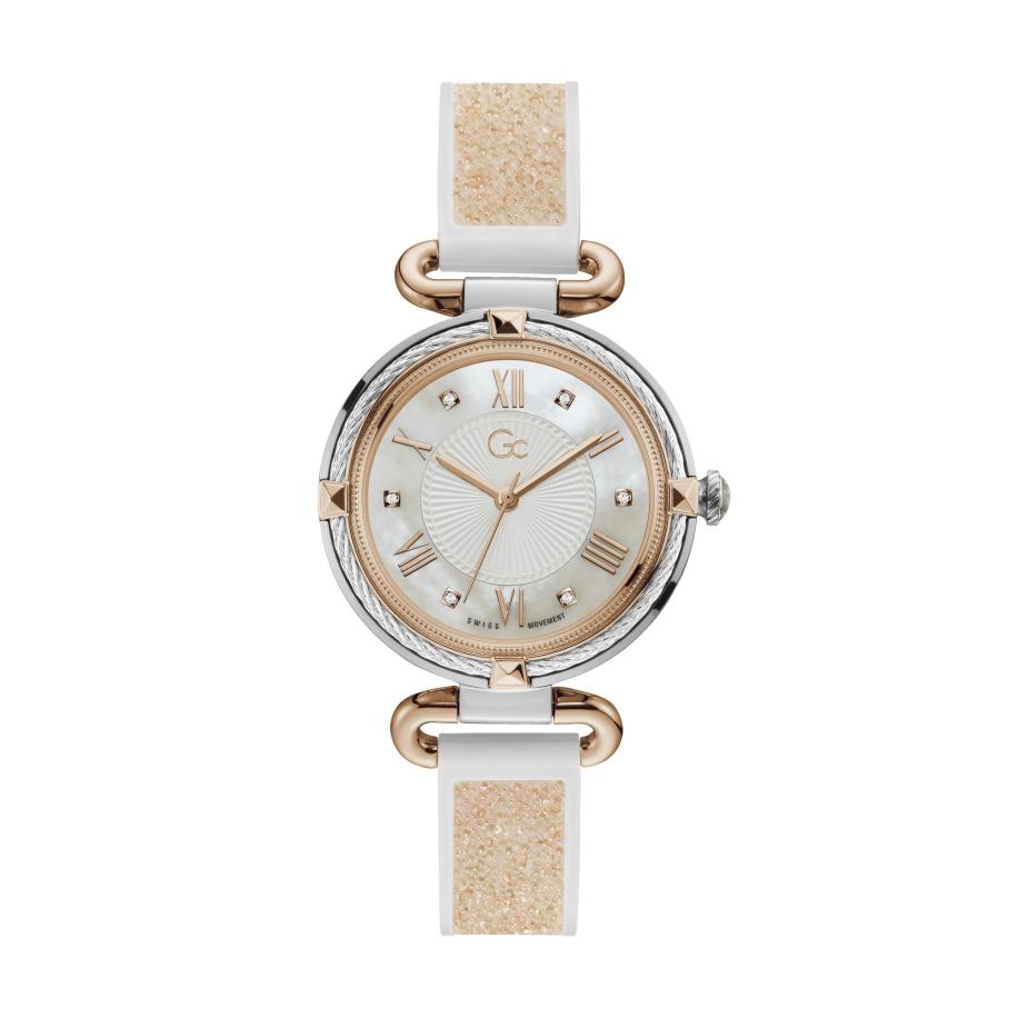 GC Gc Analoog horloge Gc CableChic beige / wit -