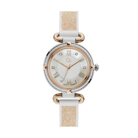 GC Gc Analoog horloge Gc CableChic beige / wit