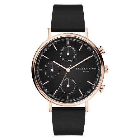 Liebeskind Berlin Analoog horloge rose-goud / zwart