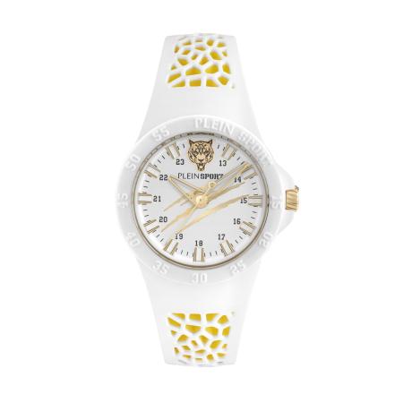 Plein Sport Plein Sport Analoog horloge THUNDERSTORM goud / wit