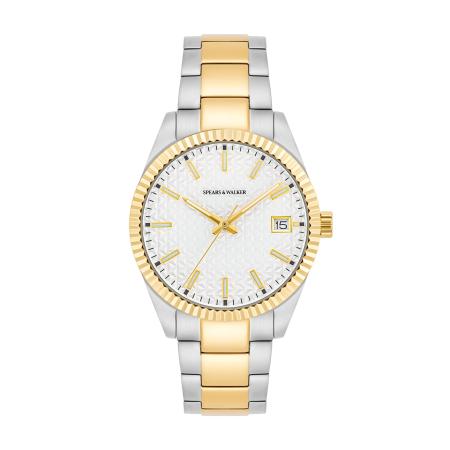 Spears & Walker Analoog horloge goud / zilver