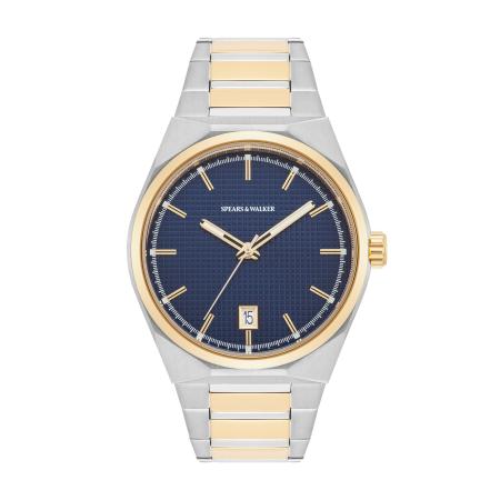 Spears & Walker Analoog horloge goud / zwart / zilver