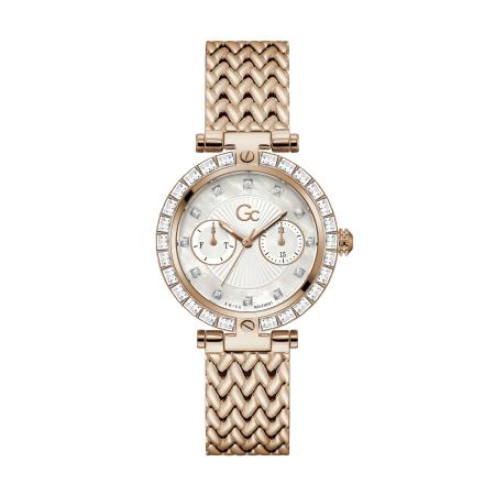 GC Gc Analoog horloge Vogue rose-goud / parelwit