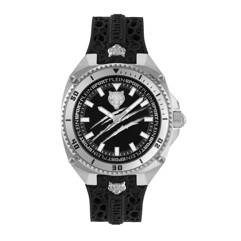 Plein Sport Plein Sport Analoog horloge HUNDER FORCE zwart / zilver -