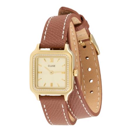 CLUSE Analoog horloge bruin / goud