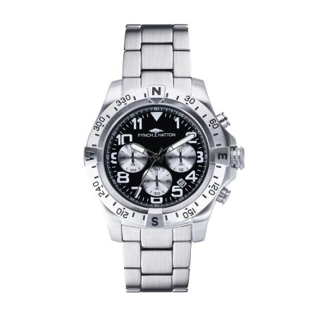 Fynch-Hatton FYNCH-HATTON Analoog horloge zwart / zilver