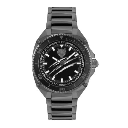 Plein Sport Plein Sport Analoog horloge THUNDER FORCE zwart