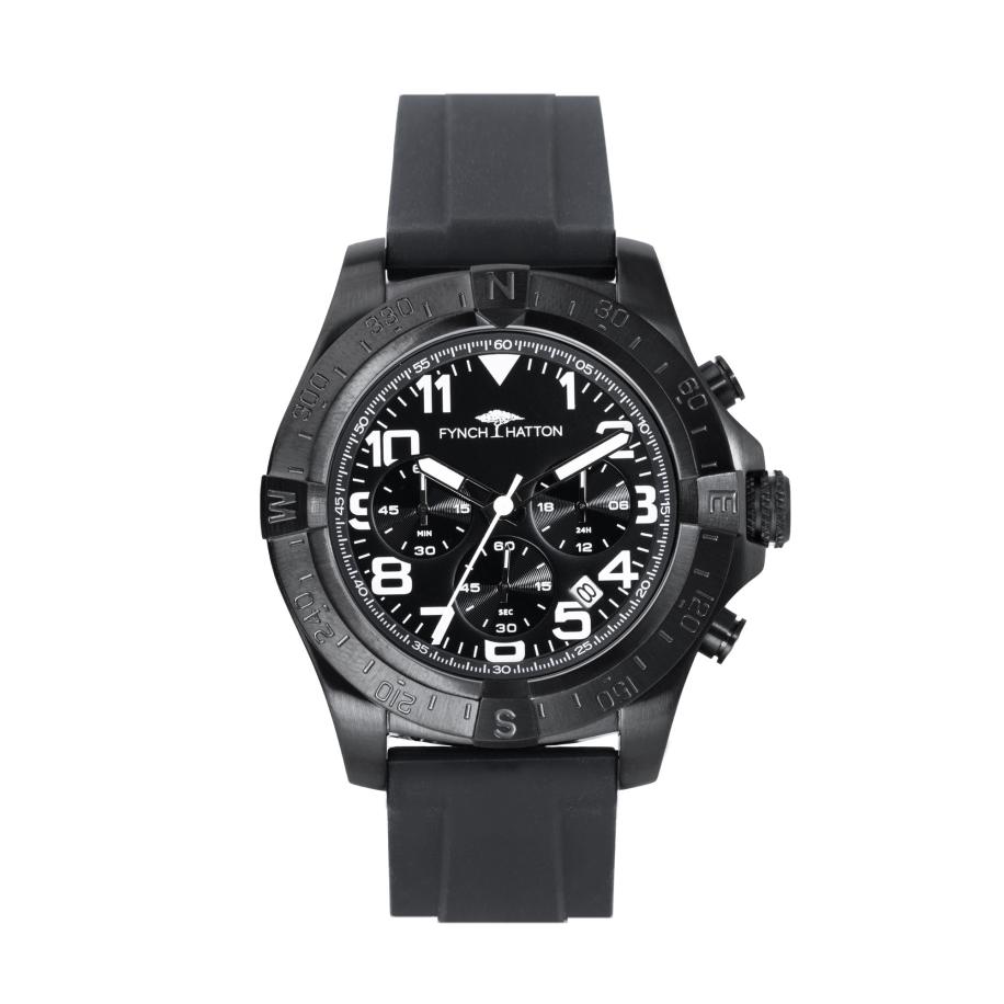 Fynch-Hatton FYNCH-HATTON Analoog horloge zwart / wit -