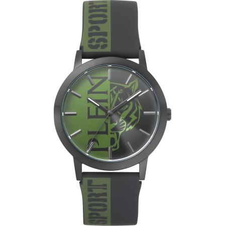 Plein Sport Plein Sport Analoog horloge LEGEND groen / zwart