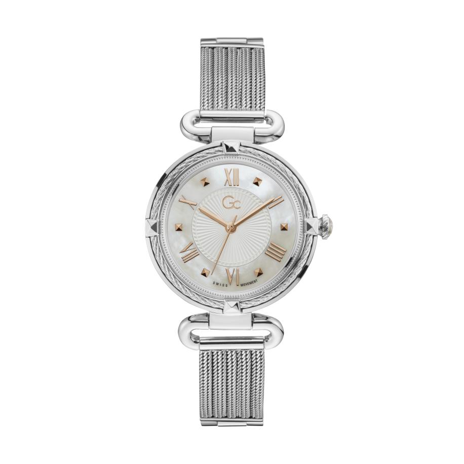 GC Gc Analoog horloge CableChic zilver / parelwit -