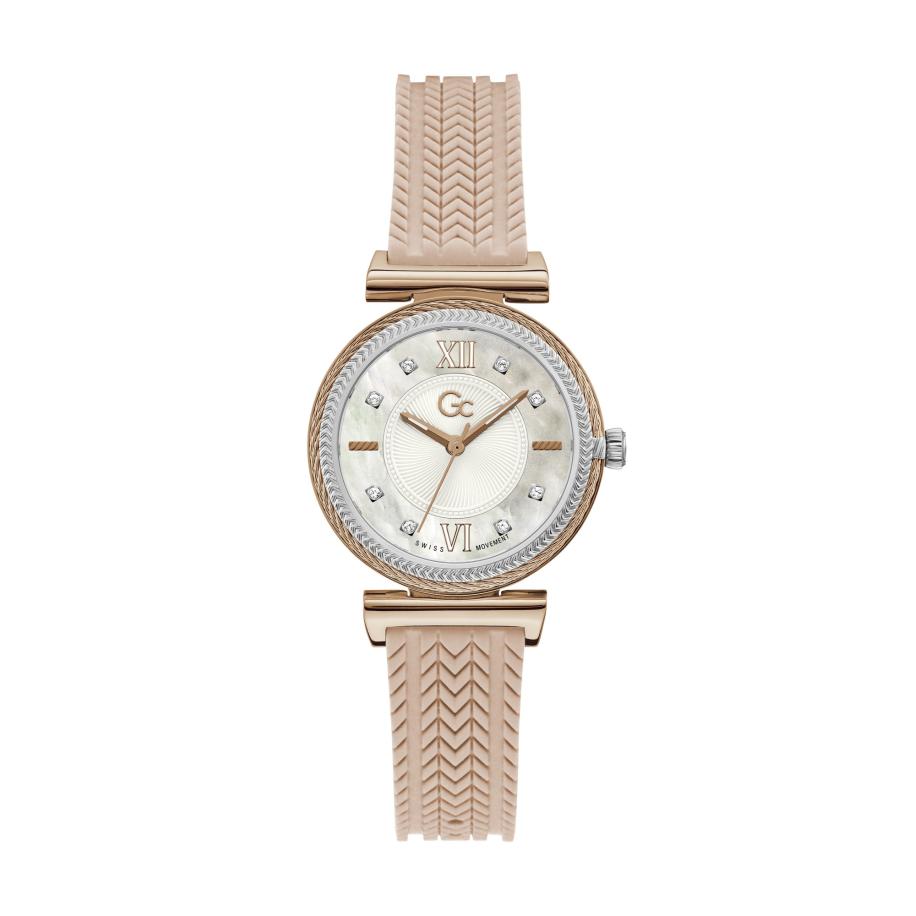 GC Gc Analoog horloge Starlight rose-goud / parelwit -
