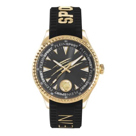 Plein Sport Plein Sport Analoog horloge LINEMAN goud / zwart