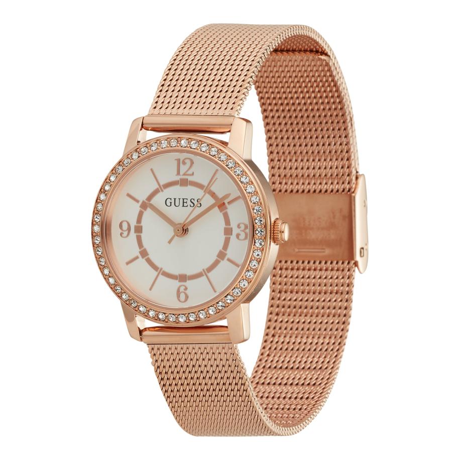 Guess GUESS Analoog horloge rose-goud / wit -