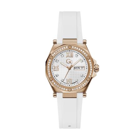 GC Gc Analoog horloge Legacy Lady goud / wit