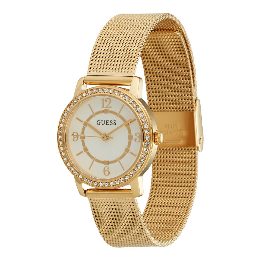 Guess GUESS Analoog horloge Melody goud / wit -