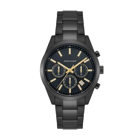 Spears & Walker Analoog horloge zwart