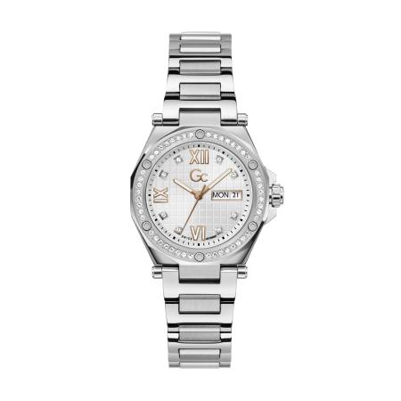 GC Gc Analoog horloge Legacy Lady goud / zilver